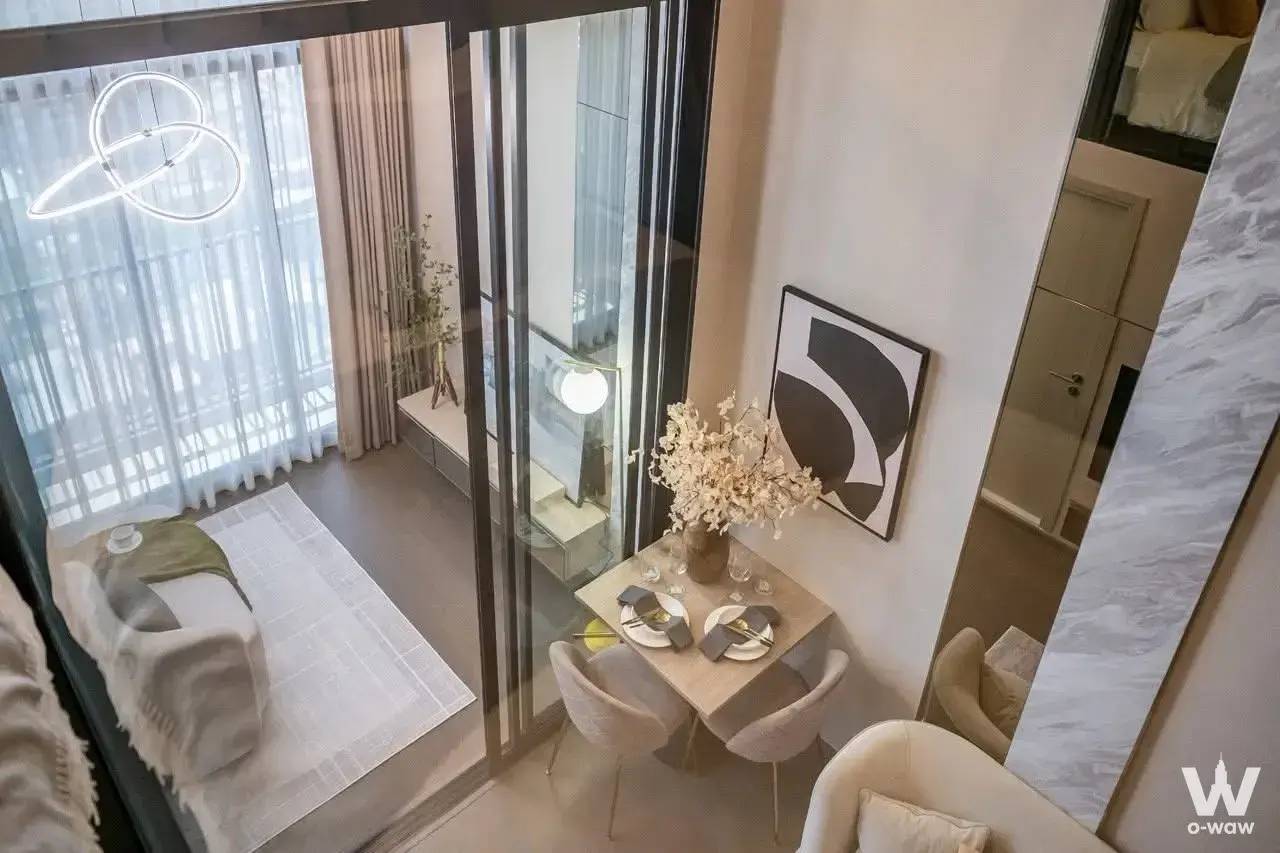 Condo with 2 bedrooms for rent at Park Origin Ratchathewi — photo 2 of 5