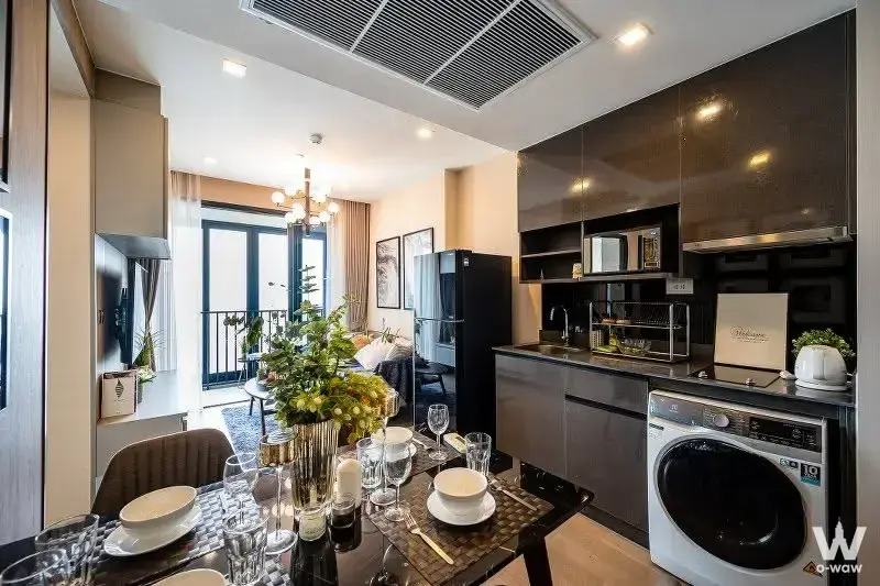 Condo with 2 bedrooms for rent at Ashton Asoke — photo 2 of 5