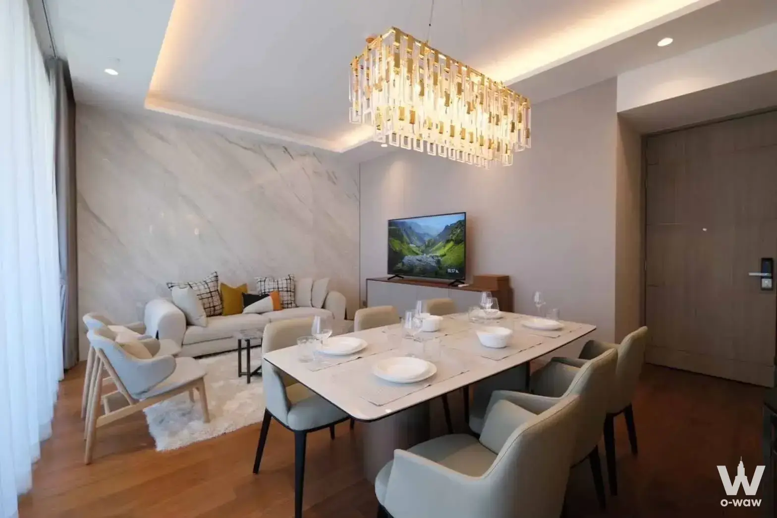 Condo with 3 bedrooms for rent at The Estelle Phrom Phong — photo 3 of 5