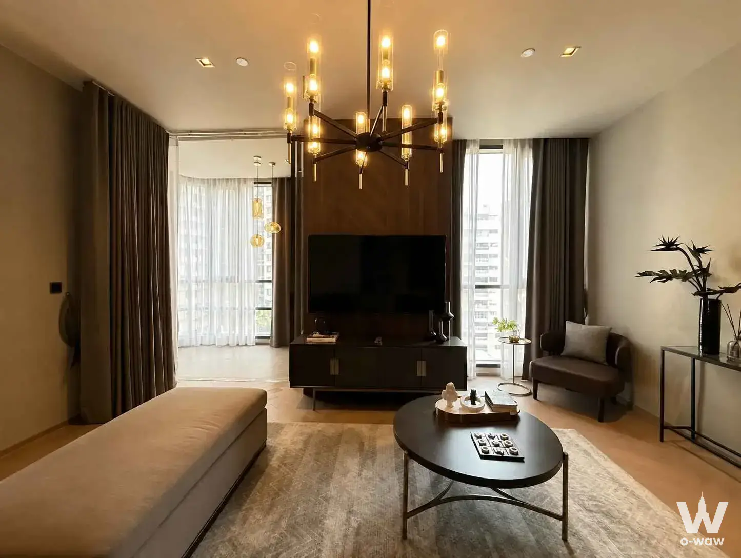 Condo with 2 bedrooms for rent at The Reserve Sathorn — photo 3 of 3
