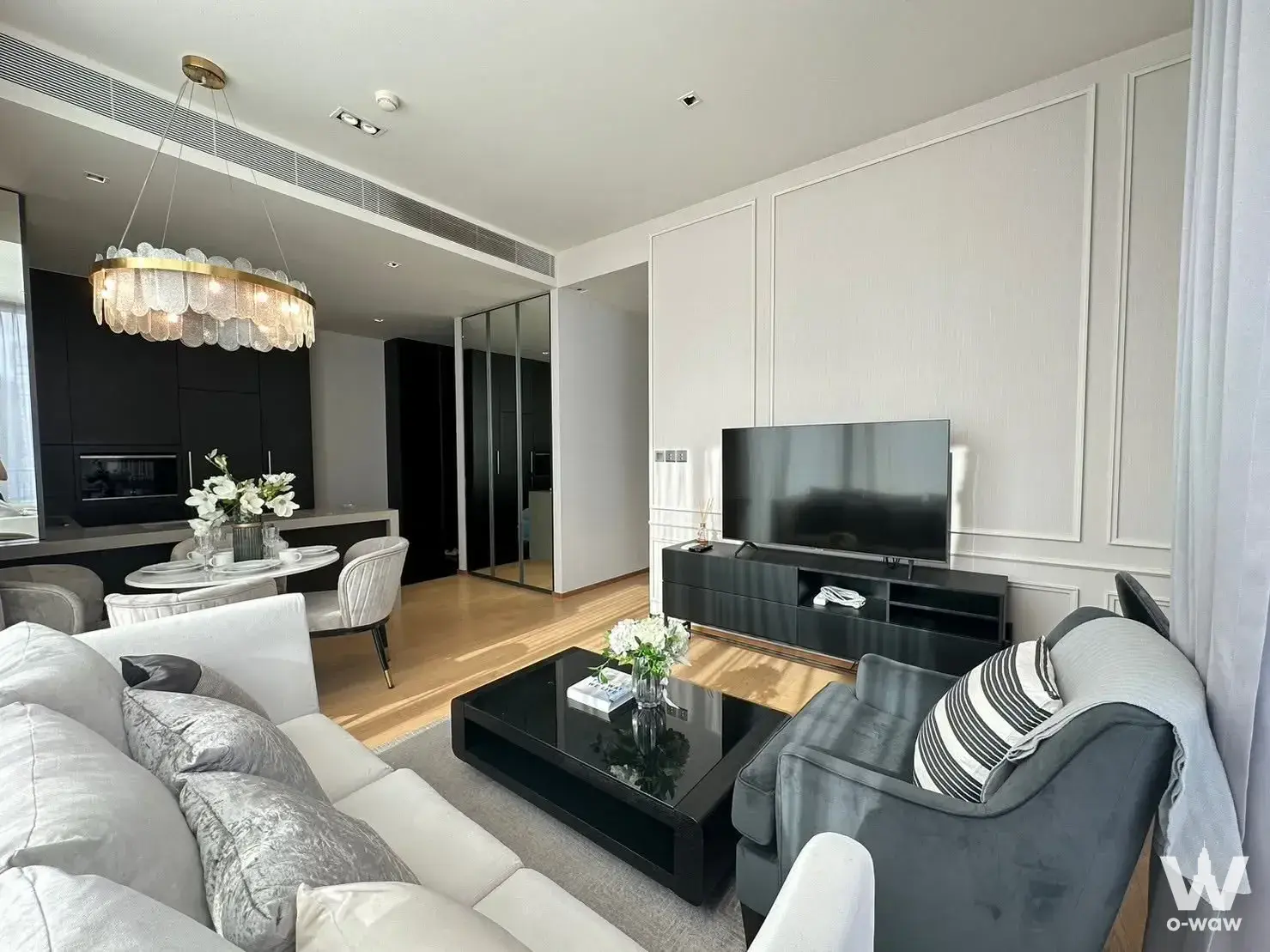 Condo with 2 bedrooms for rent at 28 Chidlom — photo 4 of 5