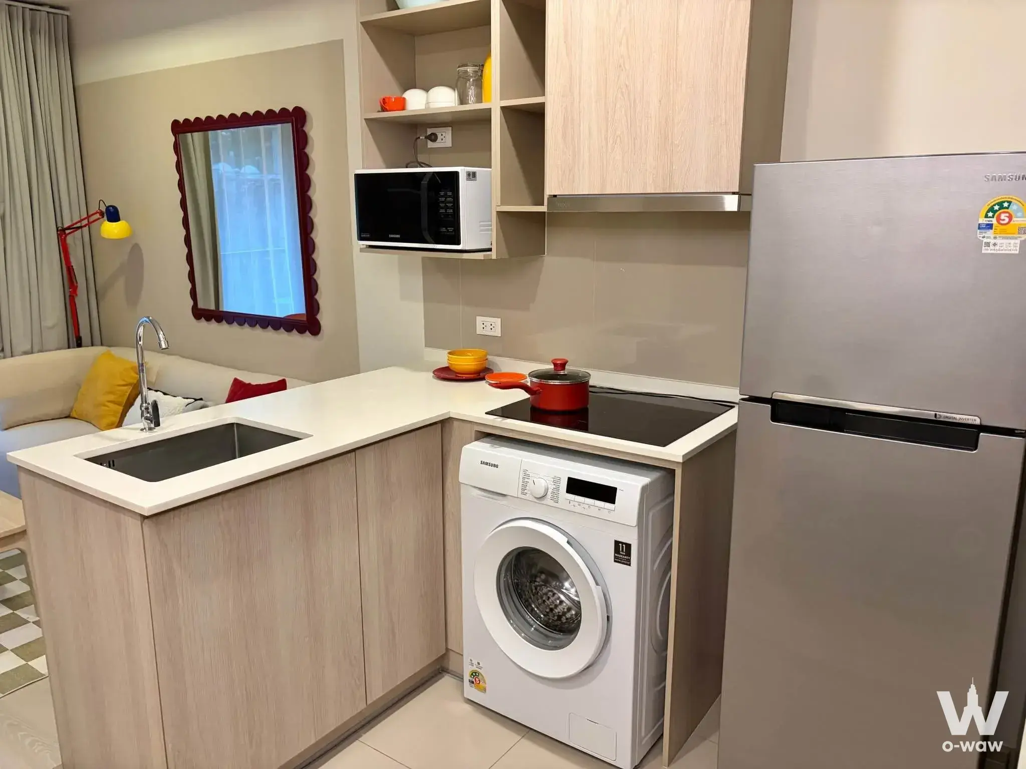 Condo with 2 bedrooms for rent at PYNN Pridi 20 — photo 3 of 5