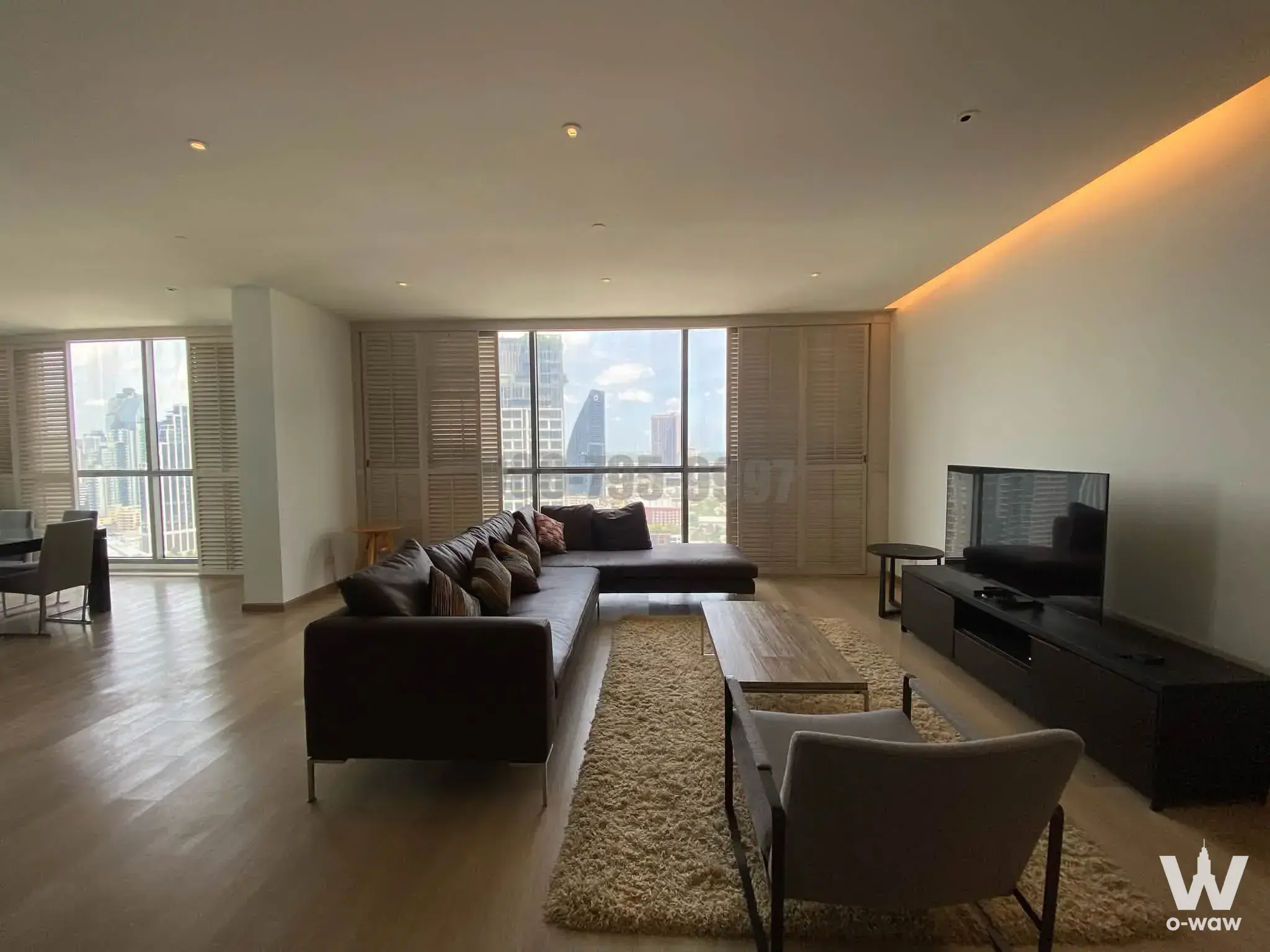 Condo with 3 bedrooms for rent at AEQUA Residence Sukhumvit 49 — photo 2 of 2