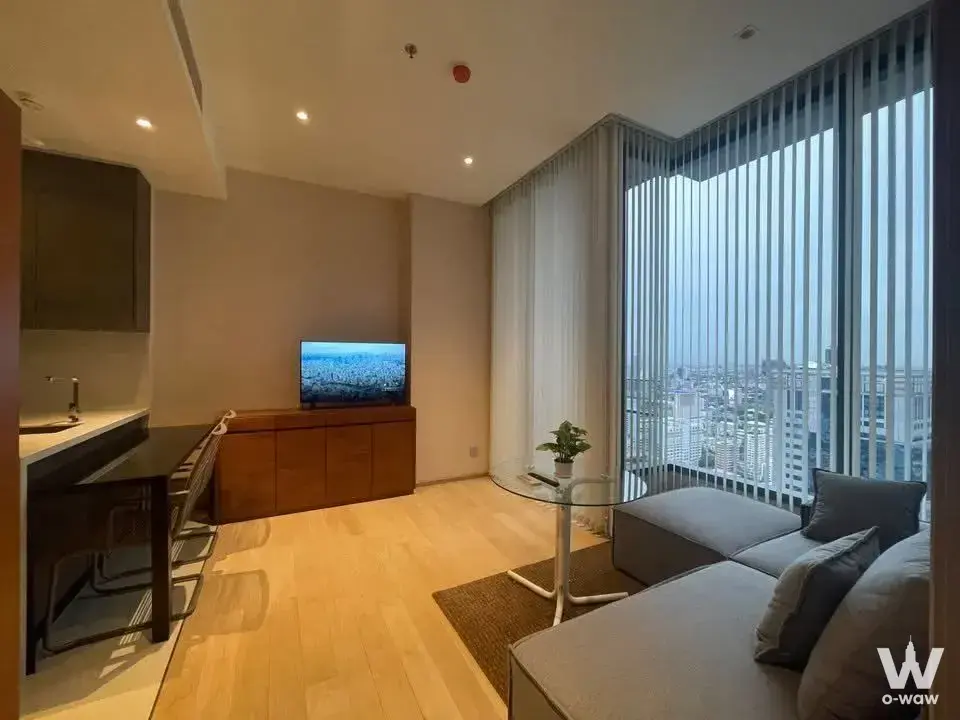 Condo with 1 bedroom for rent at THE ESSE ASOKE — photo 2 of 5