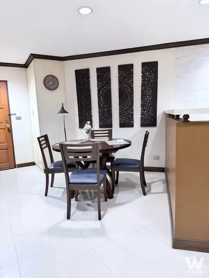 Condo with 2 bedrooms for rent at Witthayu Complex — photo 2 of 5