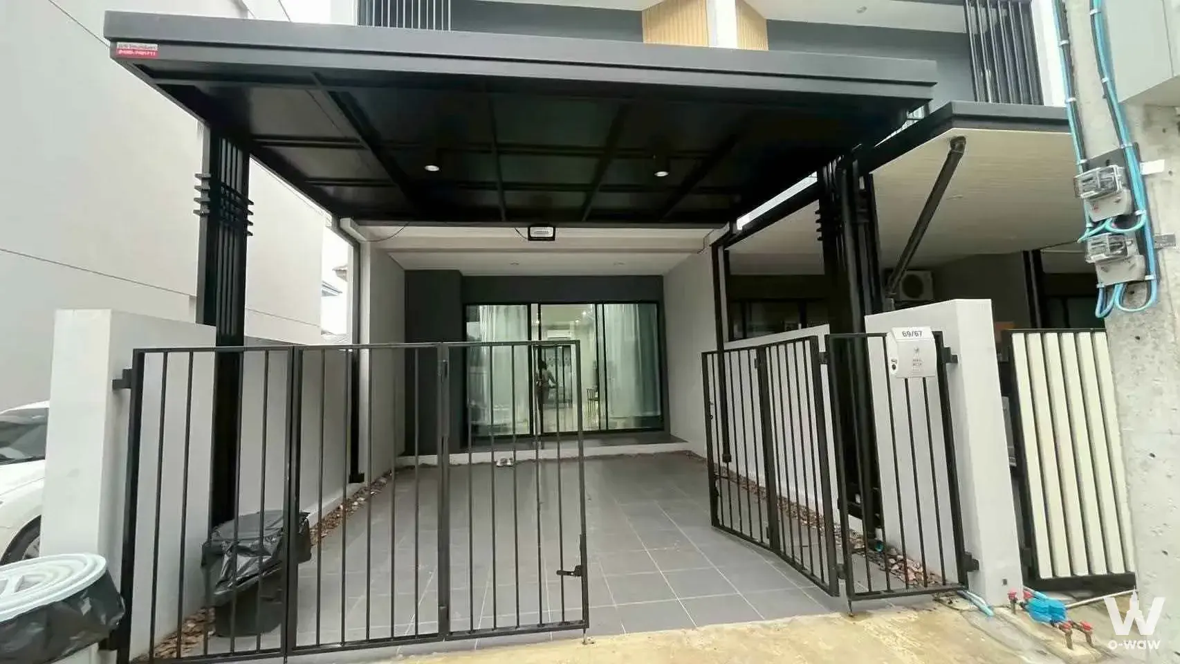 Townhouse with 3 bedrooms for rent at Sam Wa Road, Min Buri, Bangkok, Thailand — photo 1 of 5