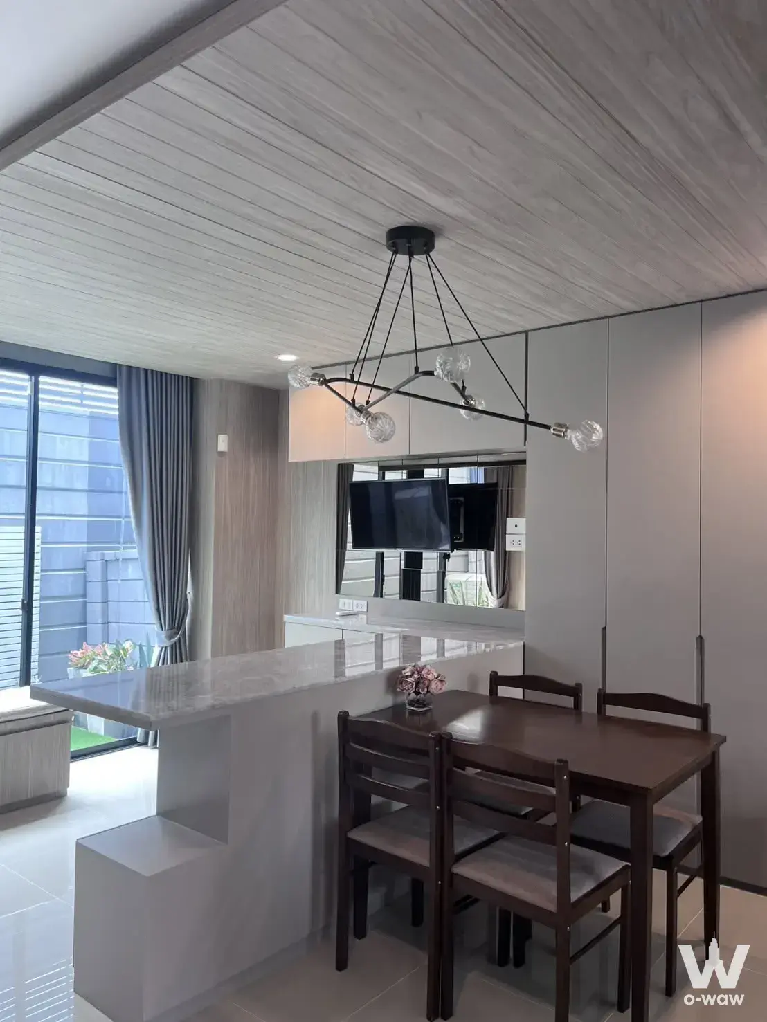 Townhouse with 3 bedrooms for rent at Nirvana Define Rama 9 — photo 1 of 5