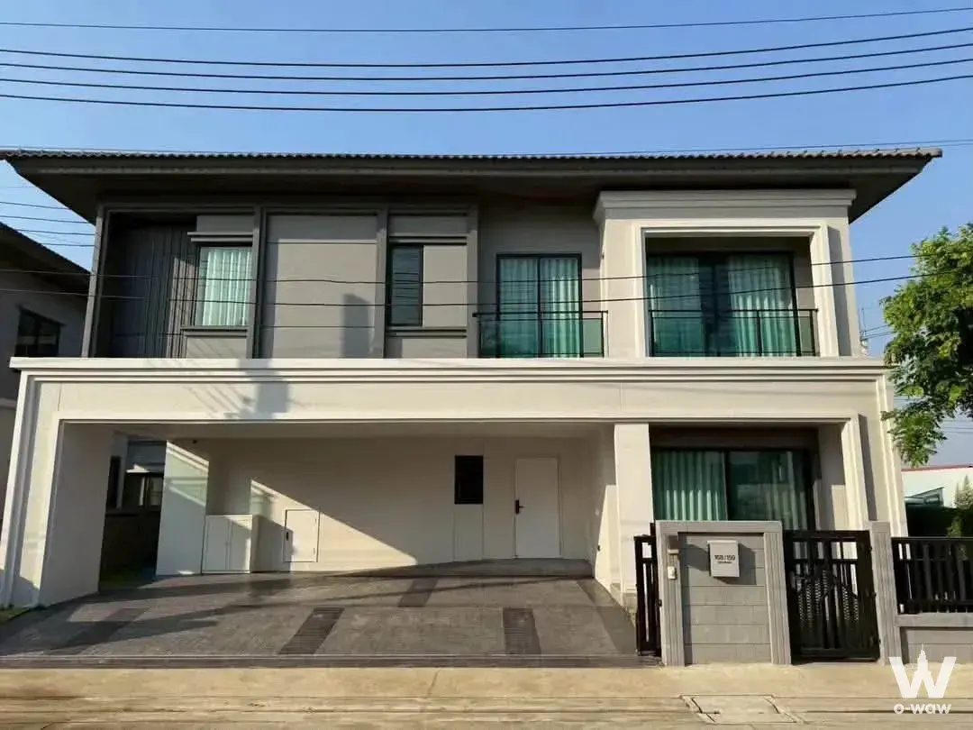 House with 4 bedrooms for rent at Lat Krabang 54 / Bangna KM.18, Lat Krabang, Bangkok (Near Suvarnabhumi Airport, Burapha Withi Expressway, Mega Bangna & Market Village Suvarnabhumi, KMIS, VERSO, Huachiew Chalermprakiet University) — photo 1 of 10