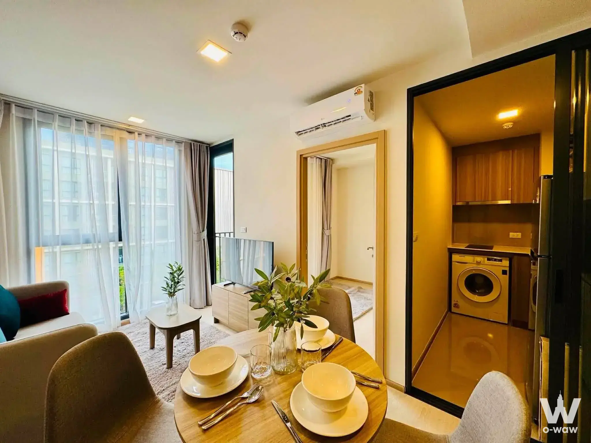 Condo with 2 bedrooms for rent at เดอะ เบส ไรส์ | THE BASE Rise — photo 3 of 4