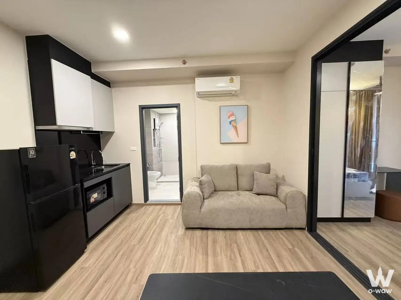 Condo with 1 bedroom for rent at The Stage Mindscape Ratchada-Huai Khwang — photo 1 of 4