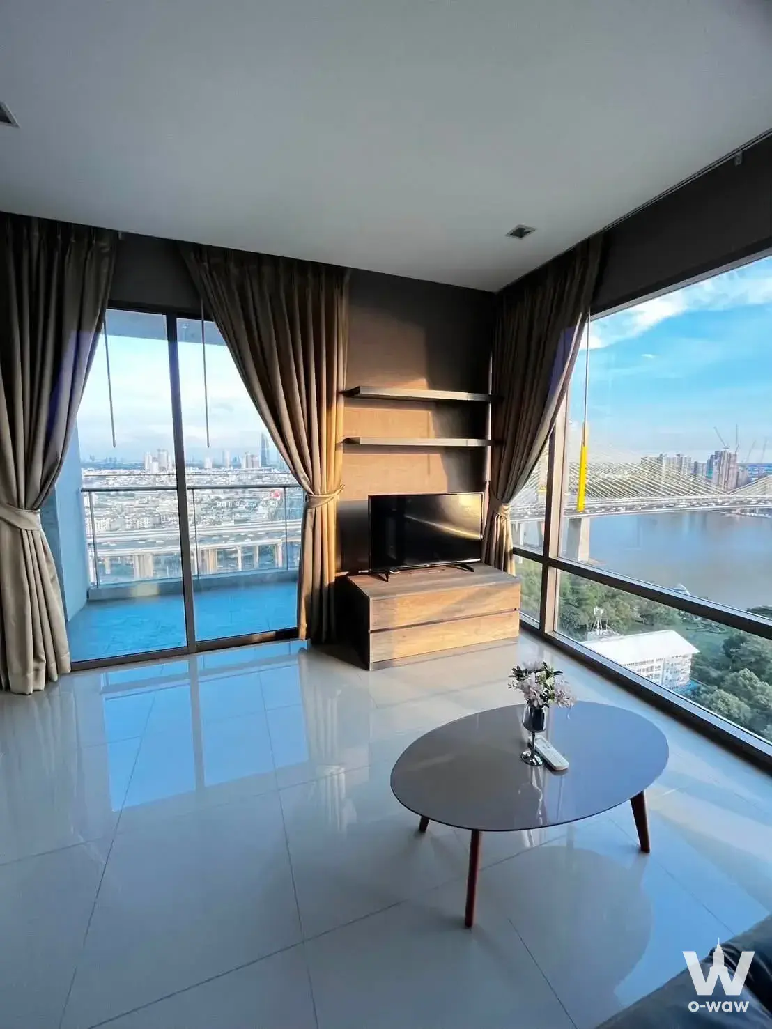 Condo with 2 bedrooms for rent at StarView Rama 3 — photo 2 of 5