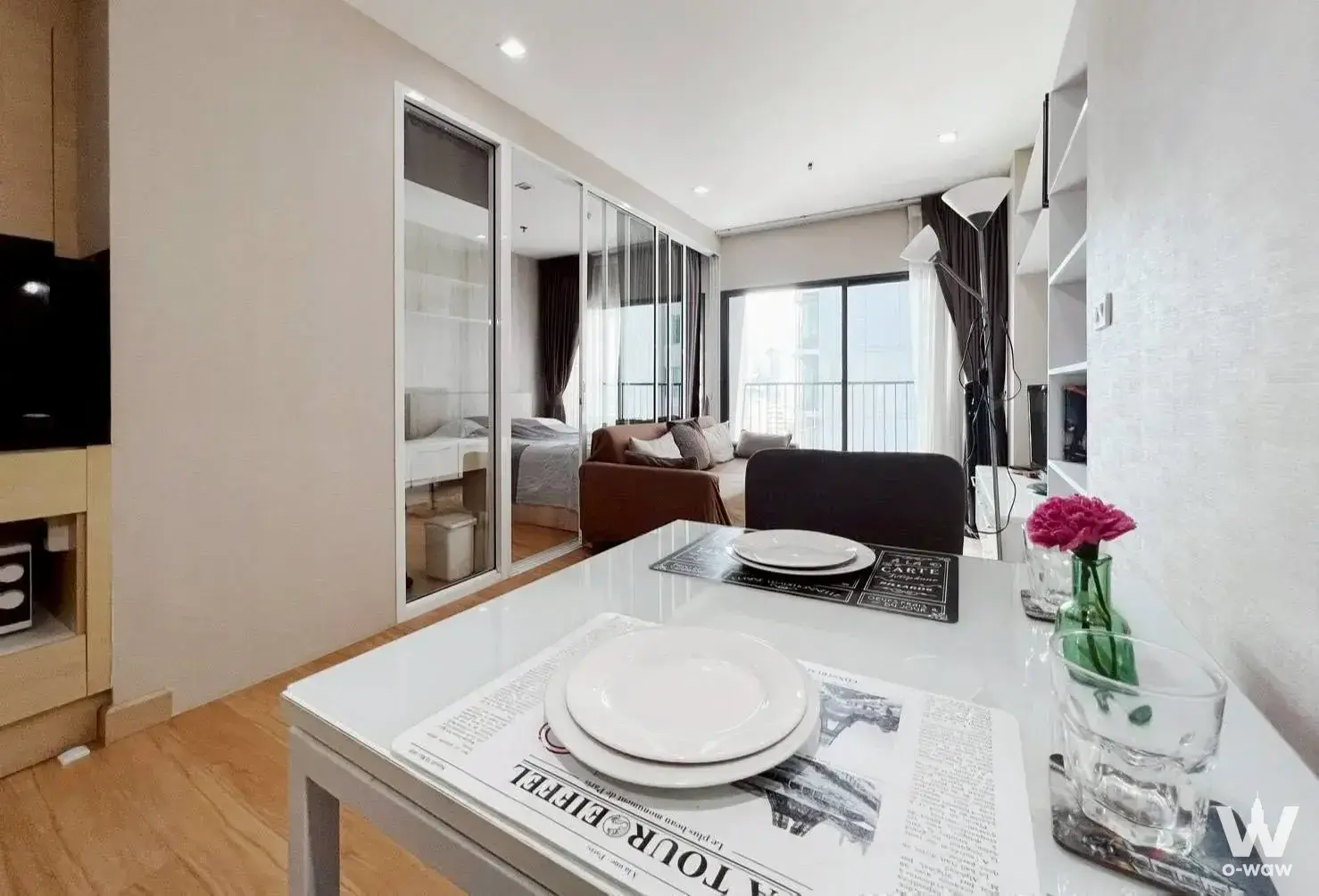 Condo with 1 bedroom for rent at Noble Remix — photo 3 of 5
