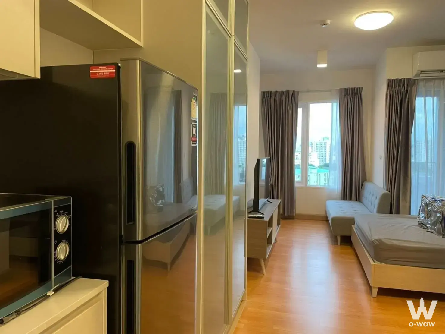 Commercial with 1 bedroom for rent at Chapter One Eco Ratchada-HuaiKhwang — photo 1 of 5
