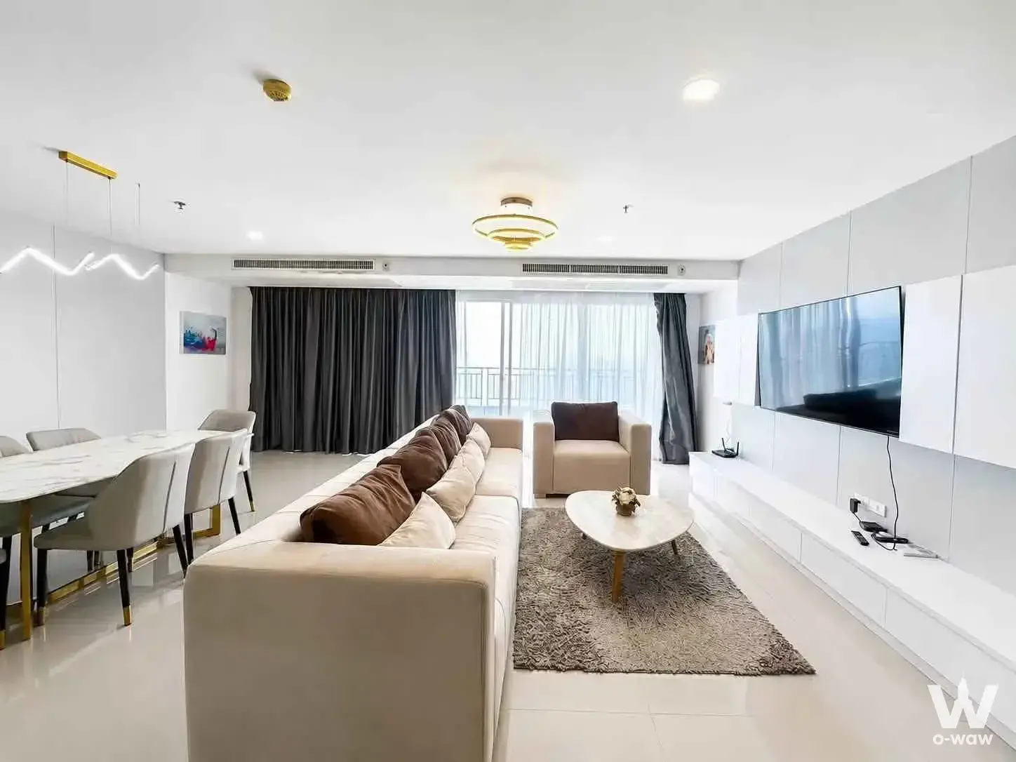 Condo with 3 bedrooms for rent at Lumpini Park Beach Jomtien "A" — photo 2 of 5