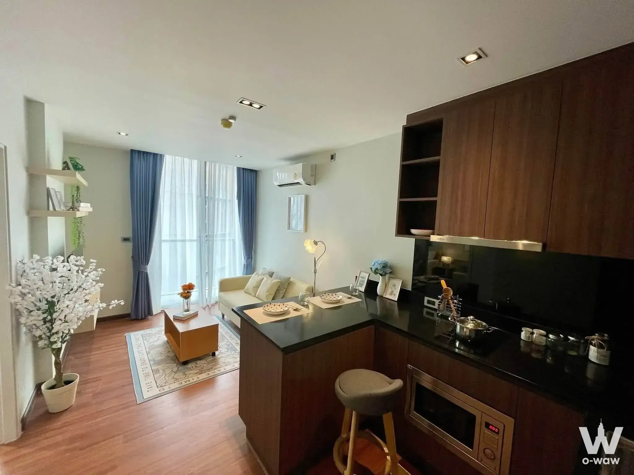 Condo with 1 bedroom for rent at U CHAROEN RESIDENCE TOWN IN TOWN — photo 2 of 5