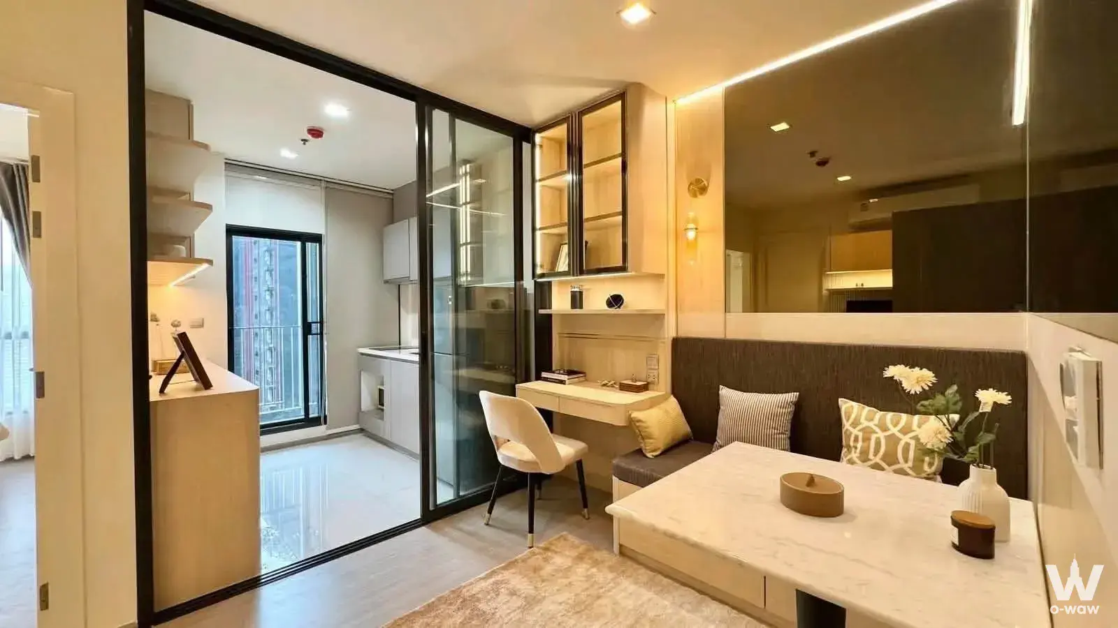 Condo with 1 bedroom for rent at Life Asoke — photo 4 of 5