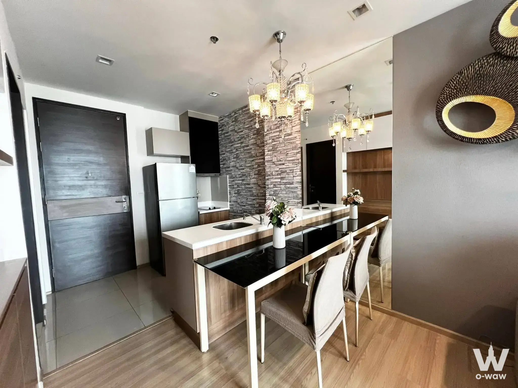 Condo with 1 bedroom for rent at RHYTHM Sathorn — photo 5 of 6