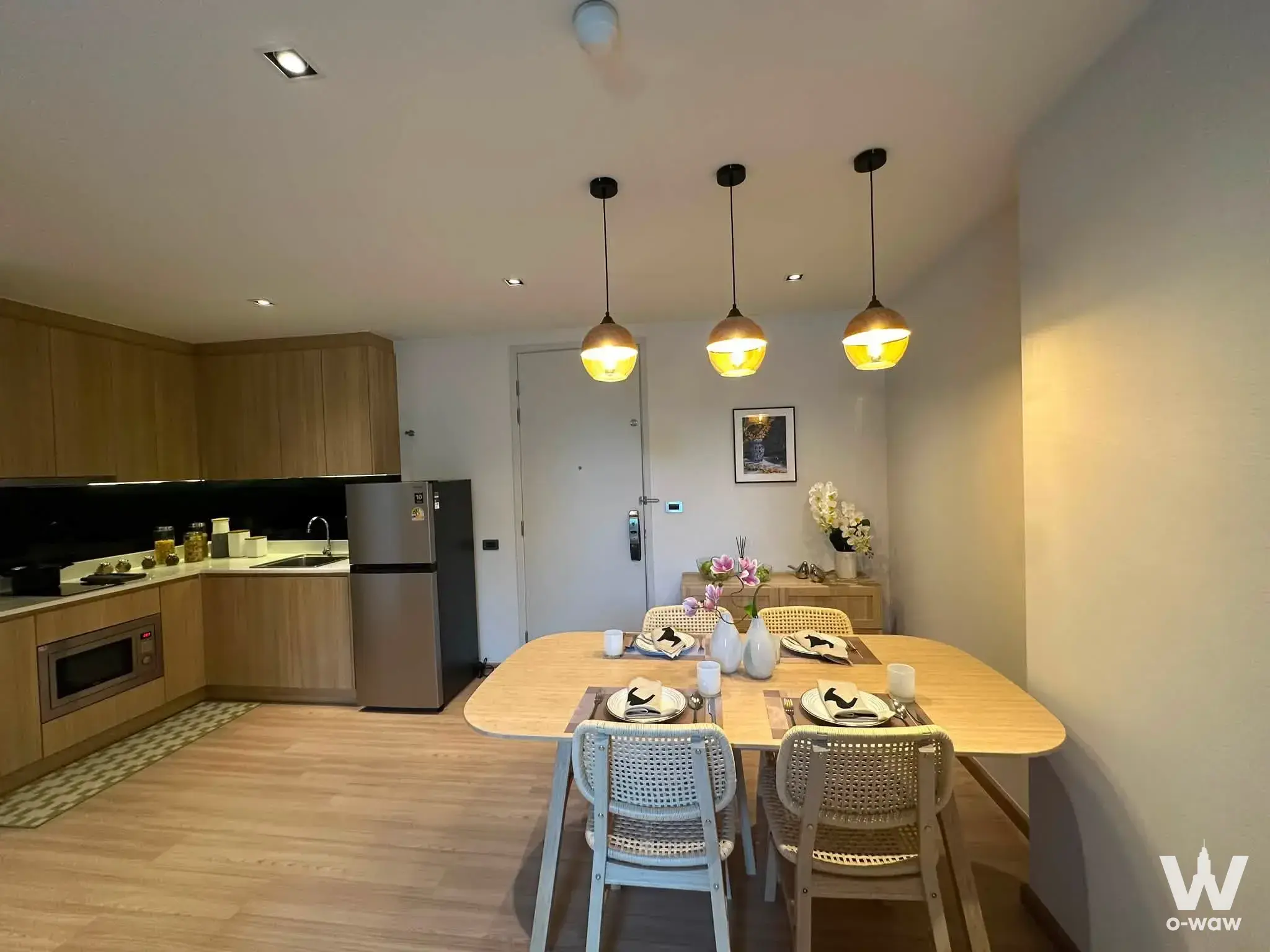 Condo with 2 bedrooms for rent at U CHAROEN RESIDENCE TOWN IN TOWN — photo 3 of 5