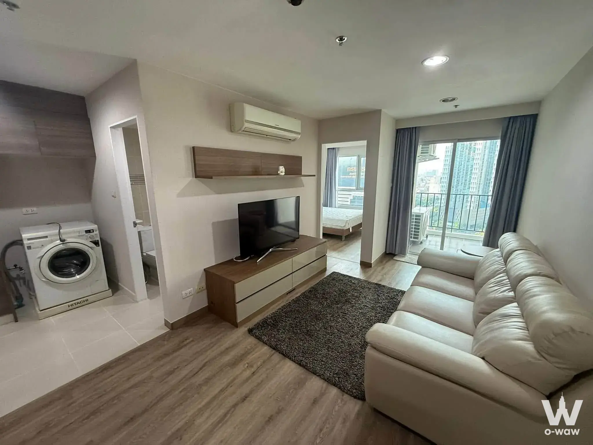 Condo with 1 bedroom for rent at Belle Grand Rama 9 — photo 2 of 5