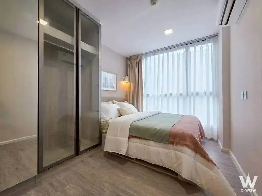 Condo with 1 bedroom for rent at Atmoz Tropicana Bangna — photo 1 of 4