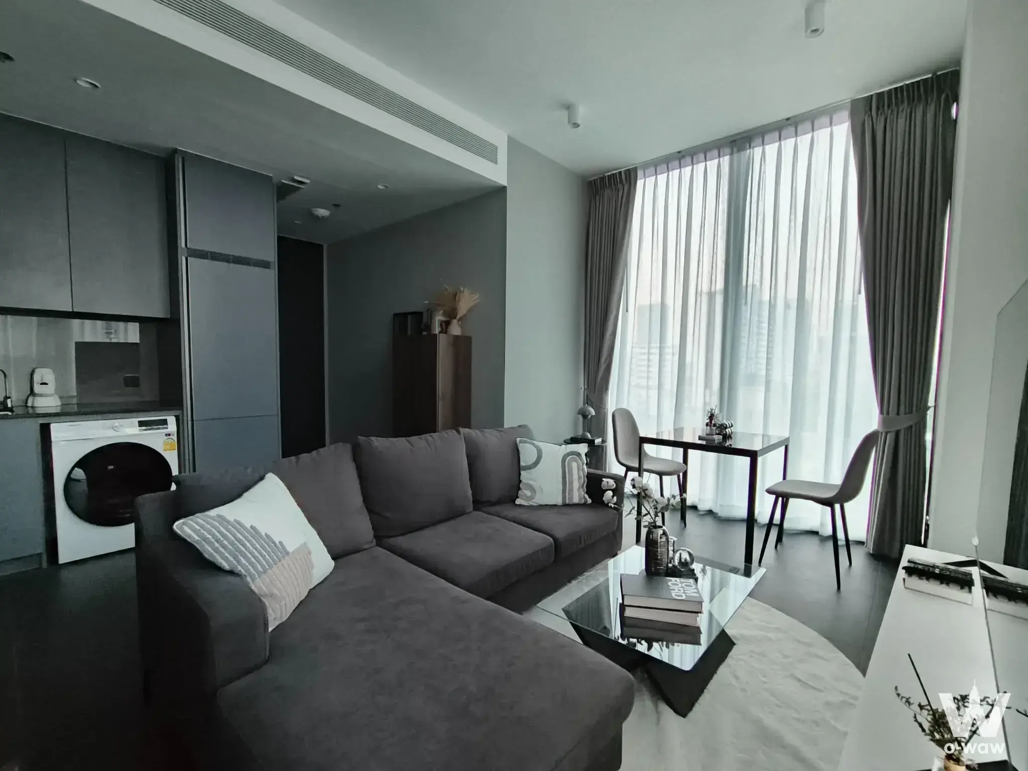 Condo with 1 bedroom for rent at Tait Sathorn 12 — photo 1 of 5