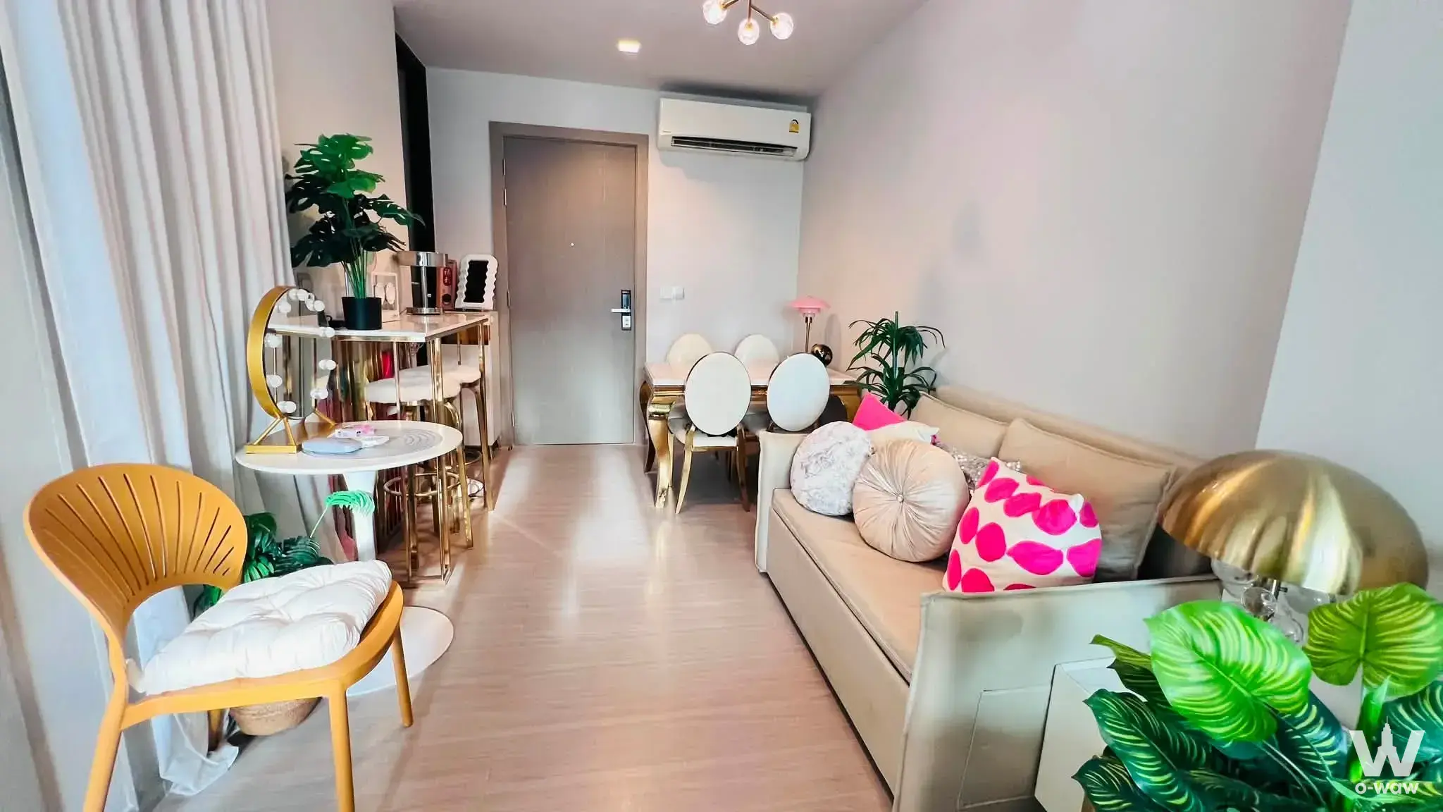 Condo with 2 bedrooms for rent at Life Asoke - Rama 9 — photo 2 of 5