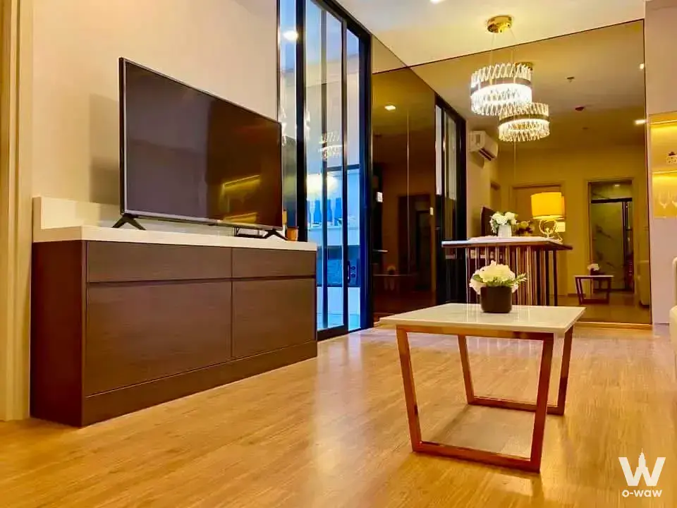 Condo with 2 bedrooms for rent at Metris Rama 9-Ramkumhang — photo 2 of 5