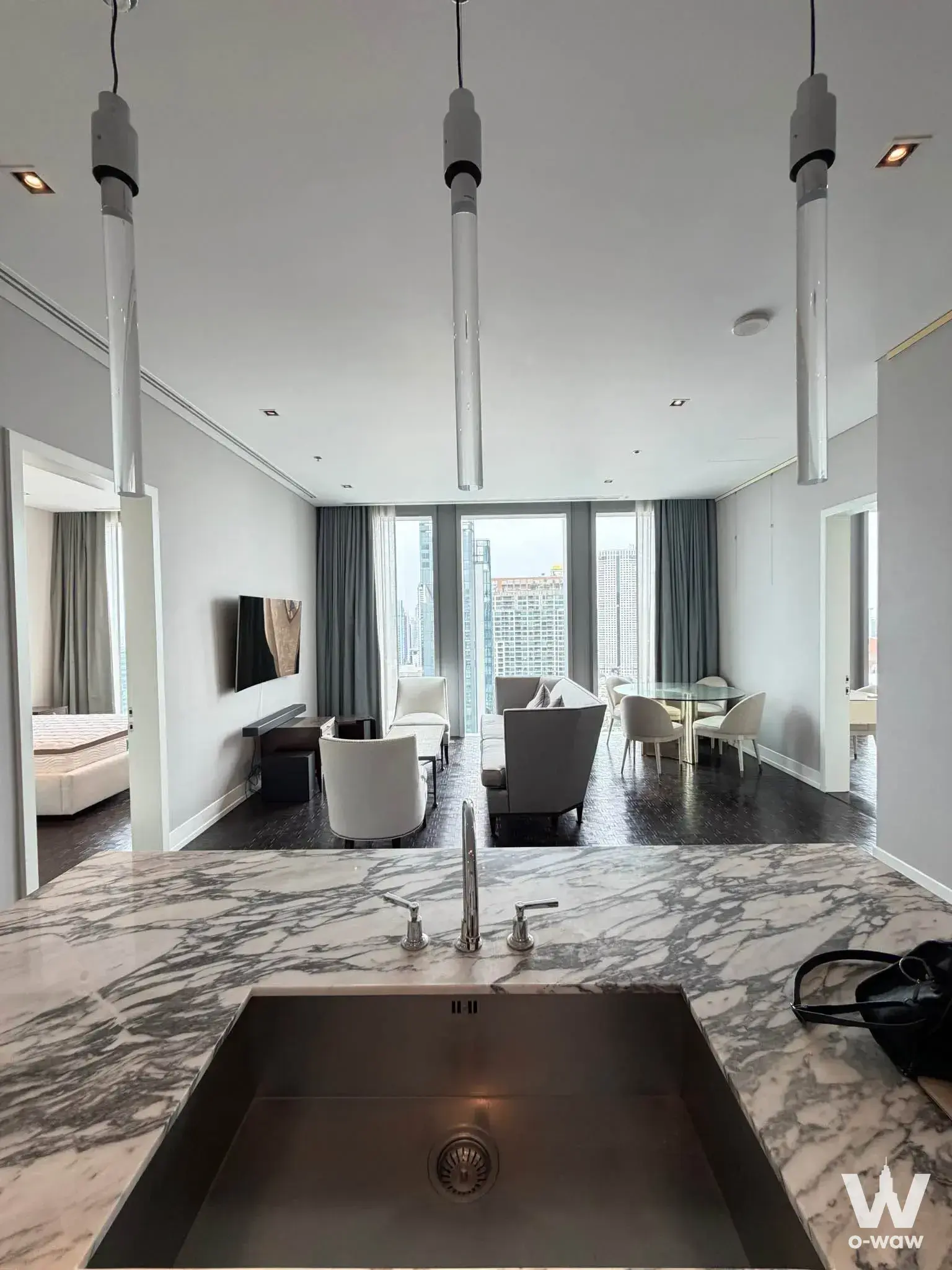 Condo with 2 bedrooms for rent at The Ritz-Carlton Residences Bangkok — photo 1 of 5