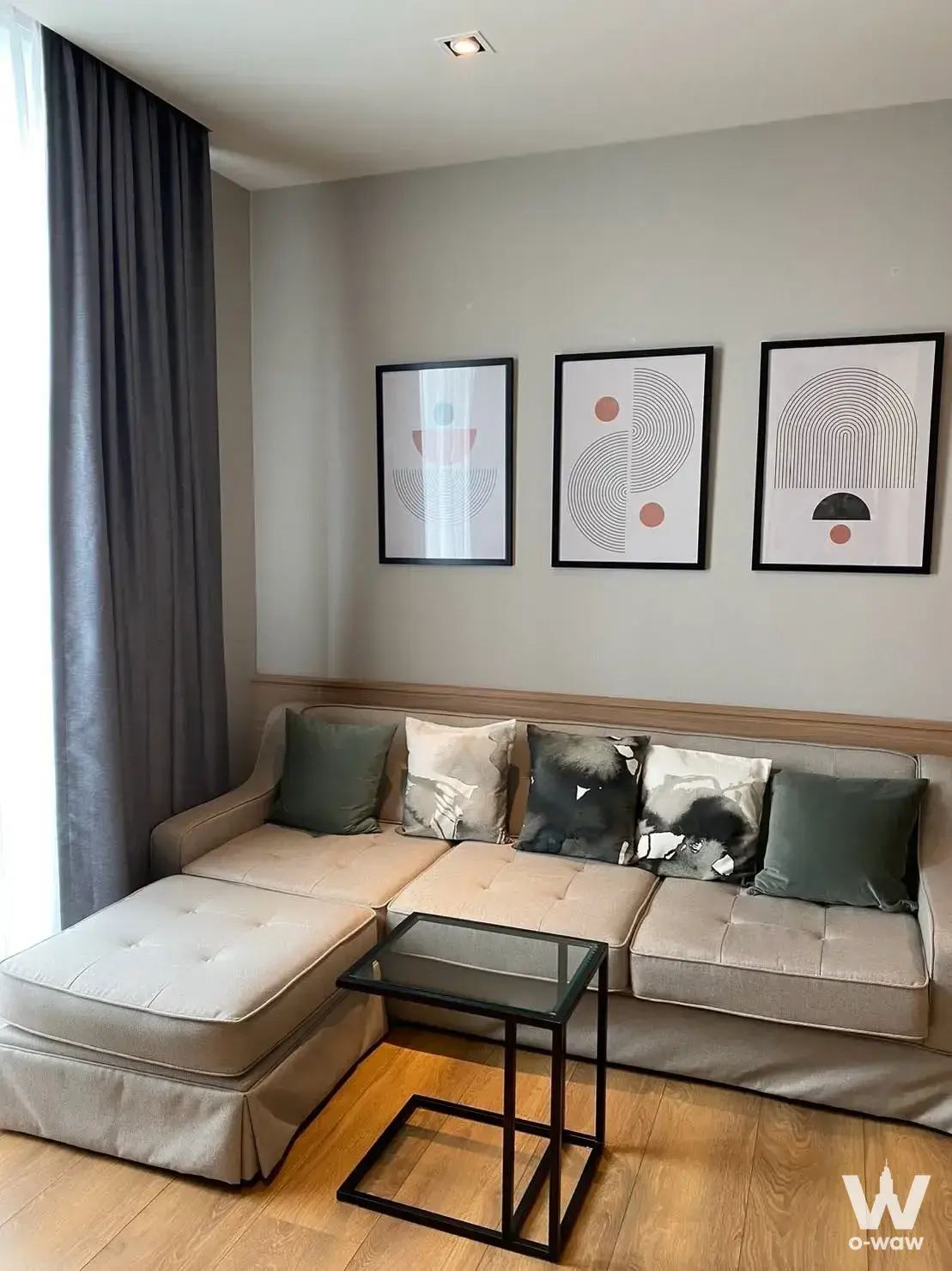 Condo with 2 bedrooms for rent at Park Origin Phrom Phong — photo 2 of 5