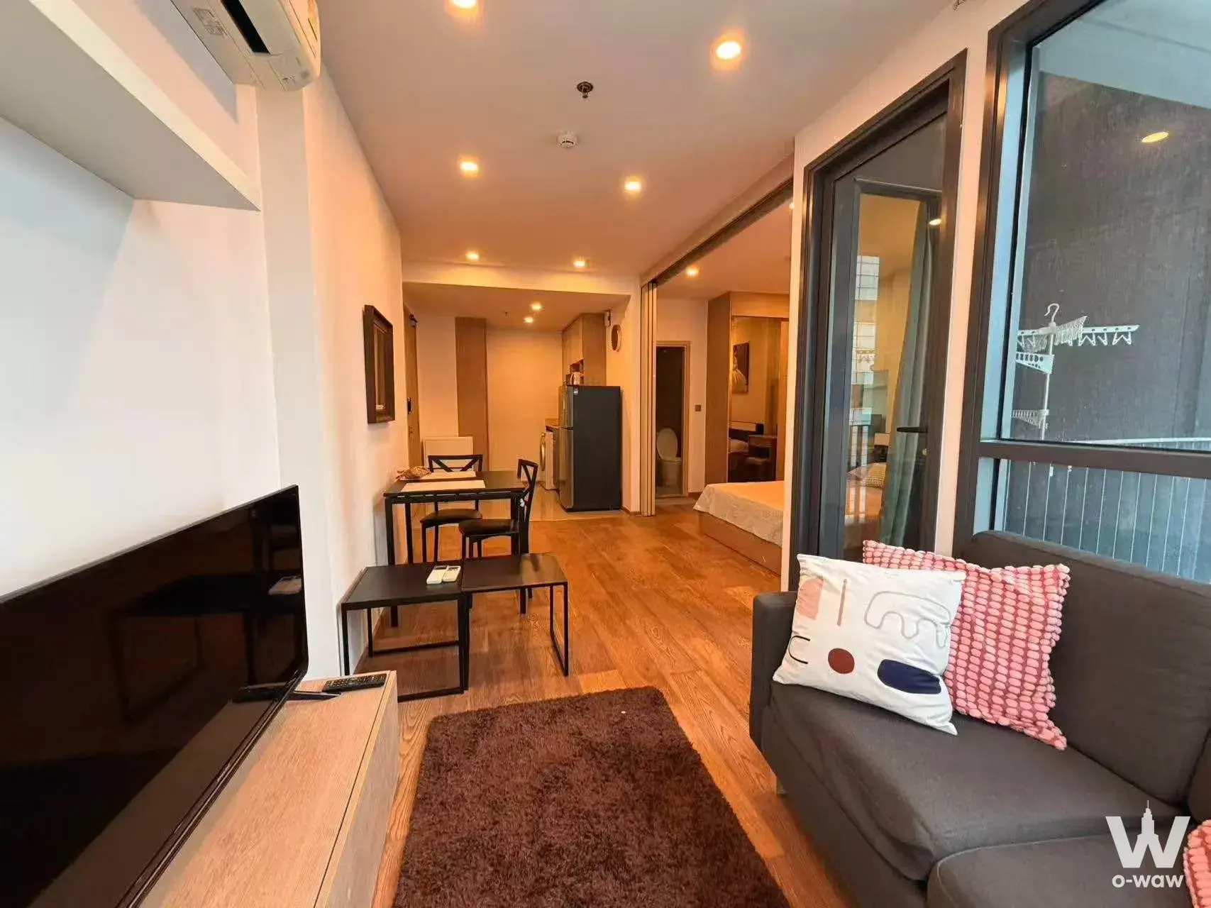 Condo with 1 bedroom for rent at Q Chid Lom - Phetchaburi — photo 3 of 4