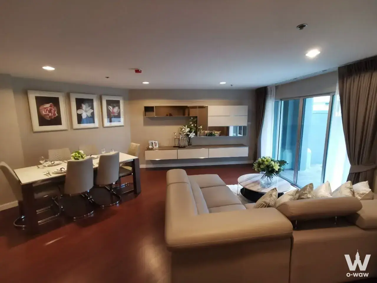 Condo with 5 bedrooms for rent at Belle Grand Rama 9 — photo 2 of 5