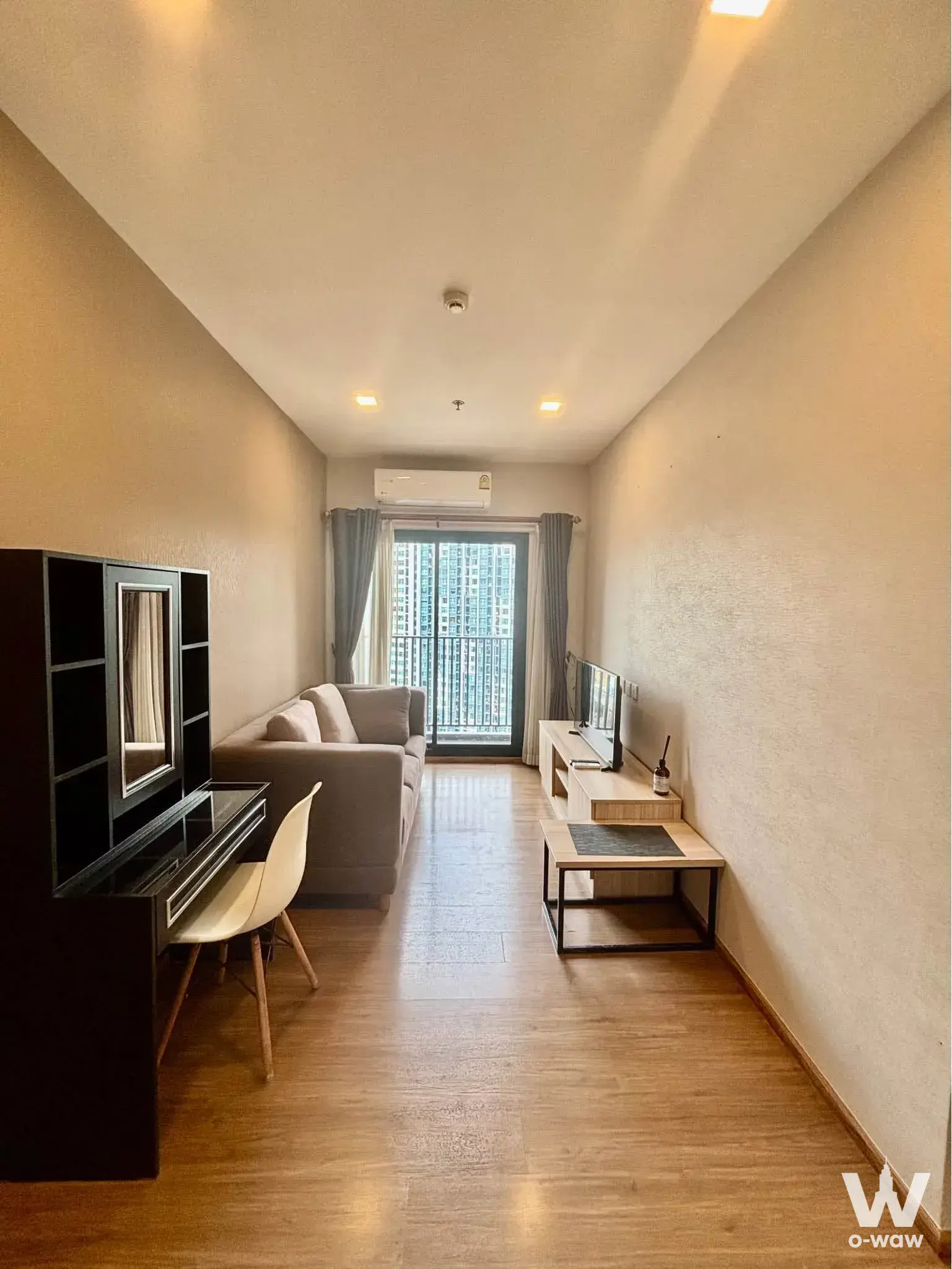 Condo with 2 bedrooms for rent at Metris Rama 9-Ramkumhang — photo 1 of 5