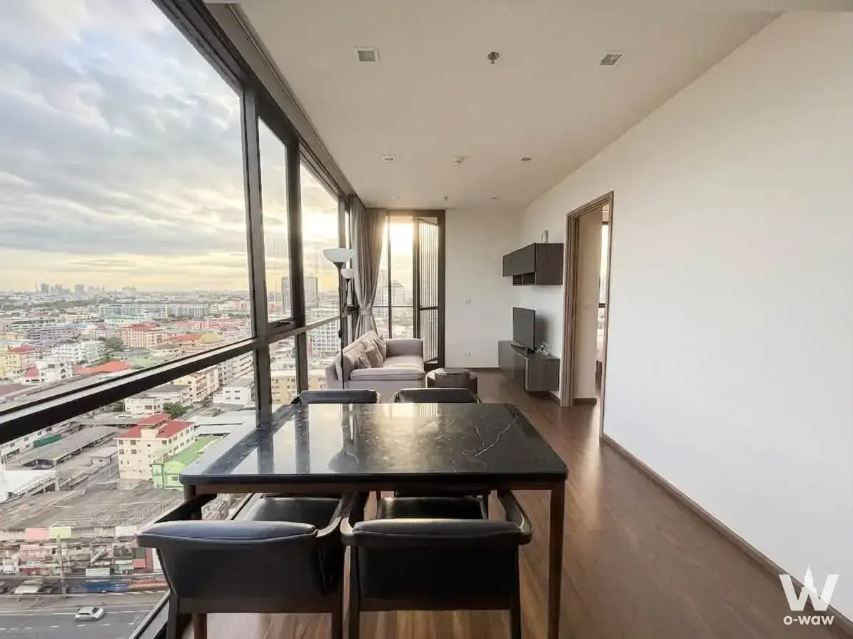 Condo with 2 bedrooms for rent at THE LINE Sukhumvit 71 — photo 2 of 5