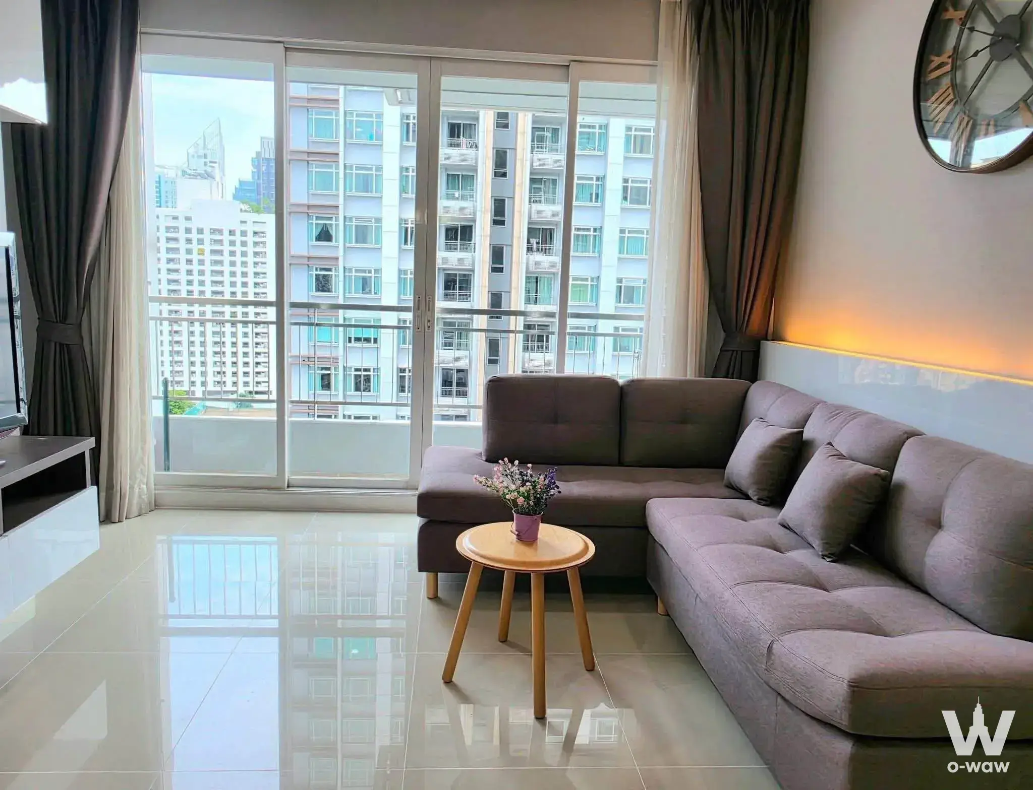 Condo with 1 bedroom for rent at Circle Condominium — photo 5 of 5