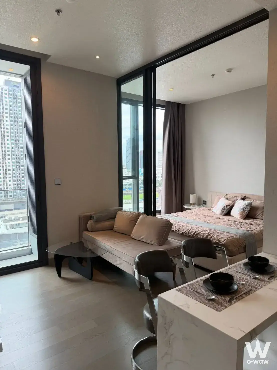 Condo with 1 bedroom for rent at THE ESSE at SINGHA COMPLEX — photo 3 of 5