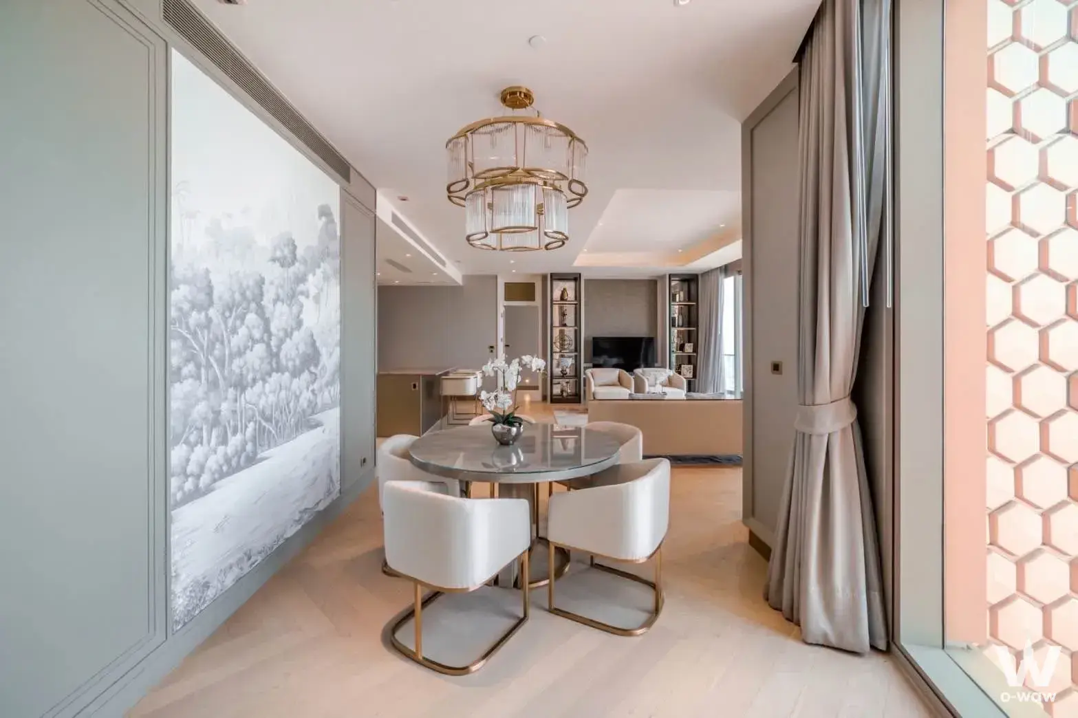 Condo with 3 bedrooms for rent at The Residences at Mandarin Oriental Bangkok — photo 4 of 5