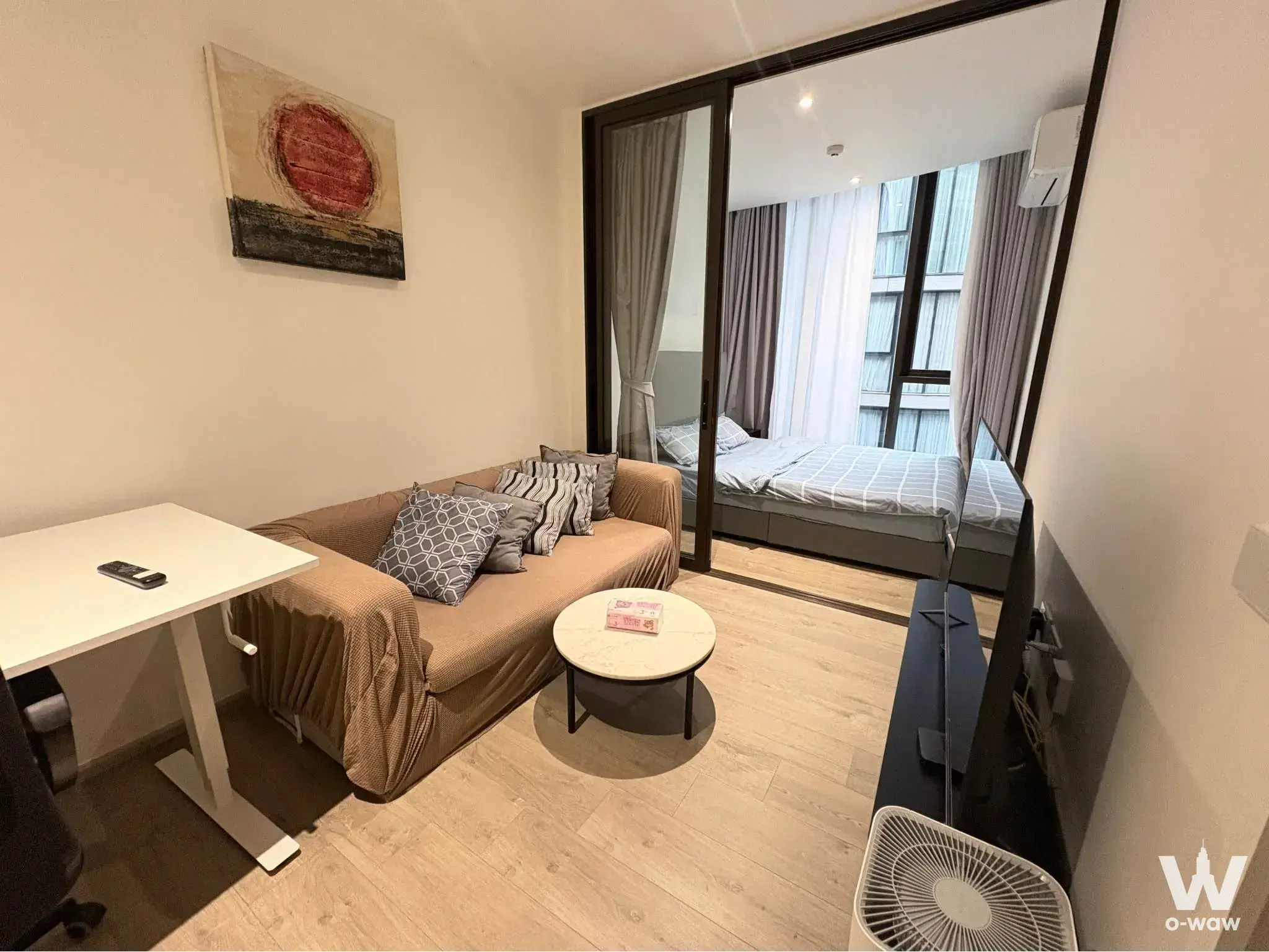 Condo with 2 bedrooms for rent at Fynn Asoke — photo 2 of 5