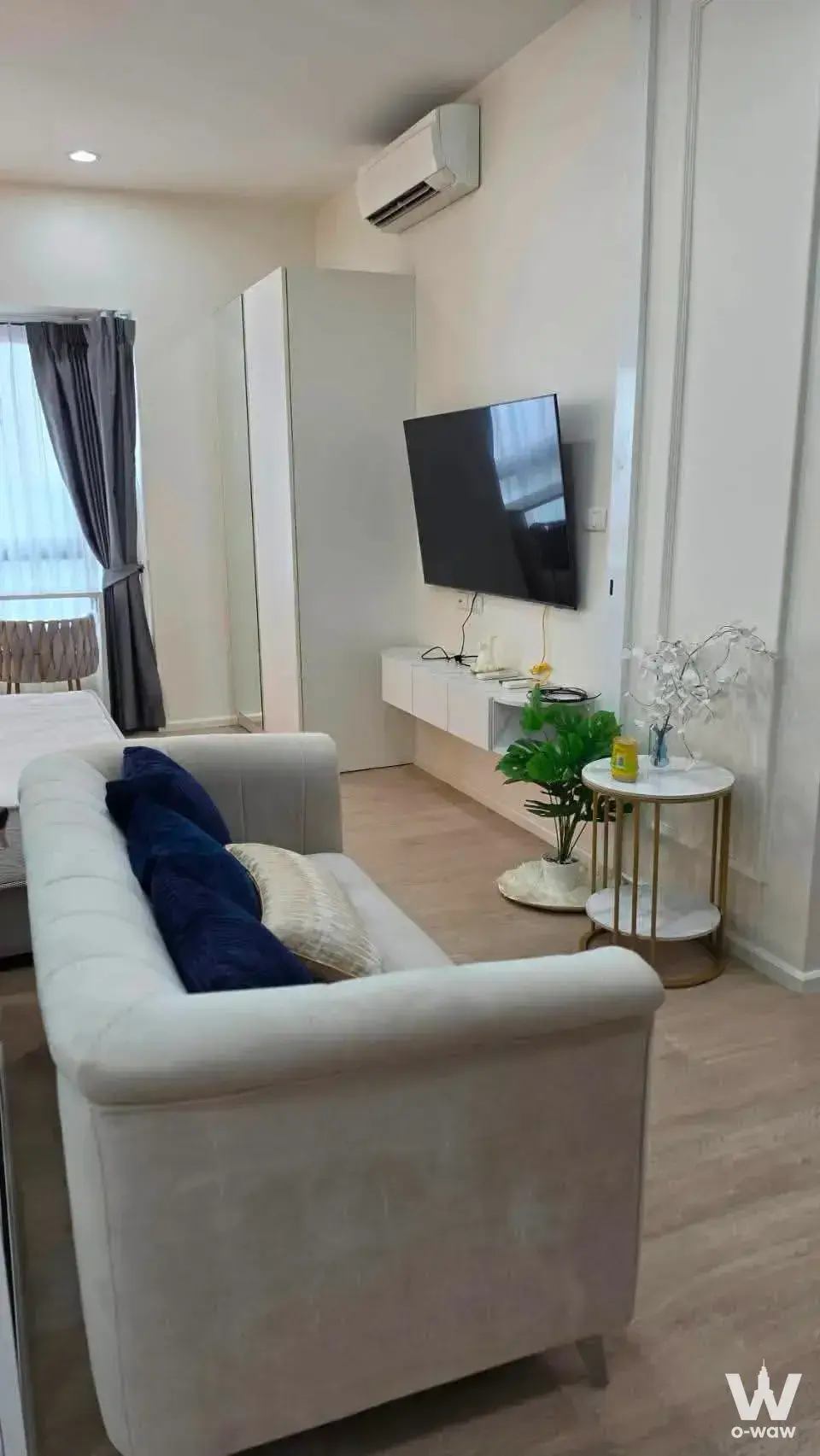 Condo with 2 bedrooms for rent at S1 Rama 9 Condominium — photo 4 of 5