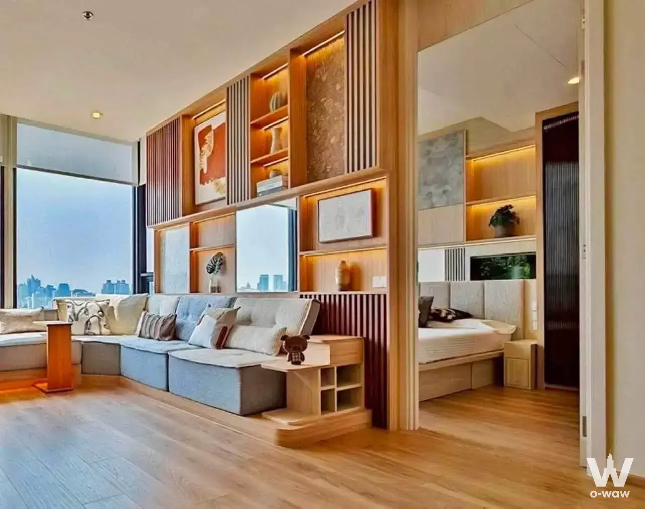 Condo with 2 bedrooms for rent at Noble Form Thonglor โนเบิล ฟอร์ม ทองหล่อ — photo 3 of 5