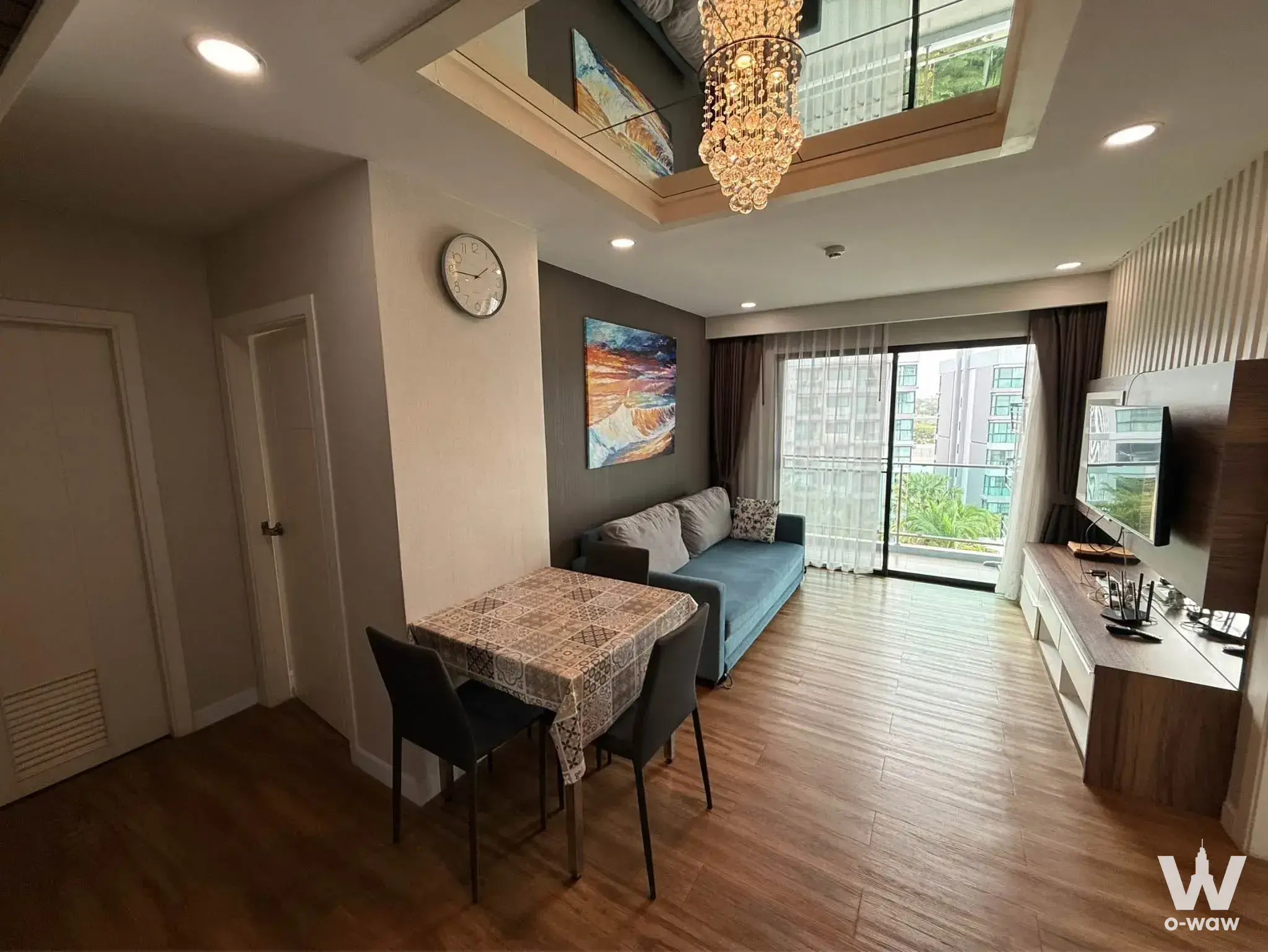 Condo with 2 bedrooms for rent at Dusit Grand Park — photo 5 of 5