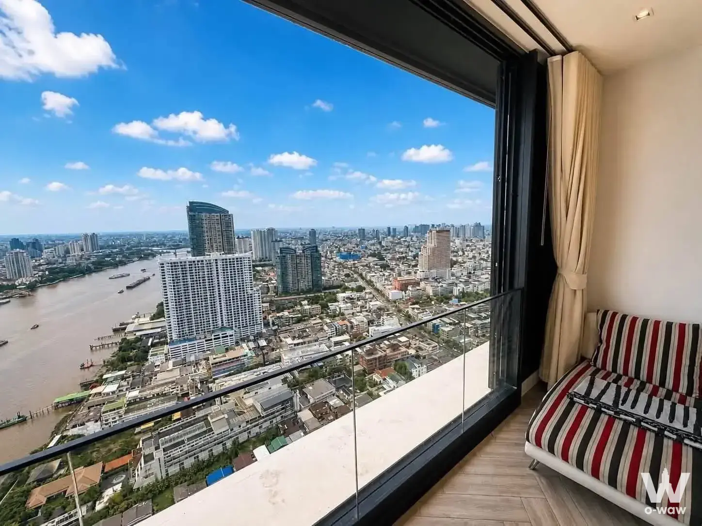 Condo with 2 bedrooms for rent at Chapter Charoennakhon–Riverside — photo 5 of 5