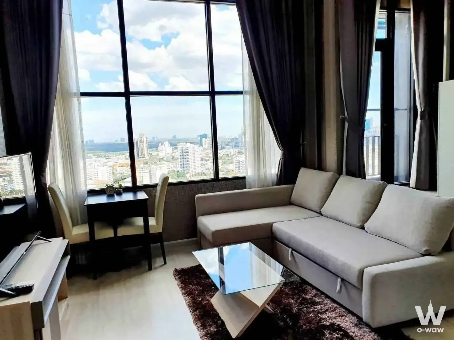 Condo with 1 bedroom for rent at KnightsBridge Prime Sathon — photo 2 of 5