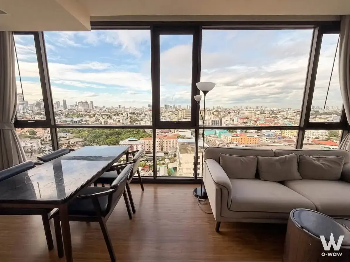 Condo with 2 bedrooms for rent at THE LINE Sukhumvit 71 — photo 3 of 5