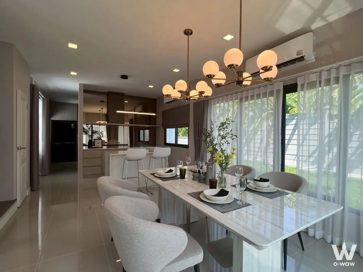 Townhouse with 3 bedrooms for rent at Sukhumvit - Bangna — photo 4 of 5
