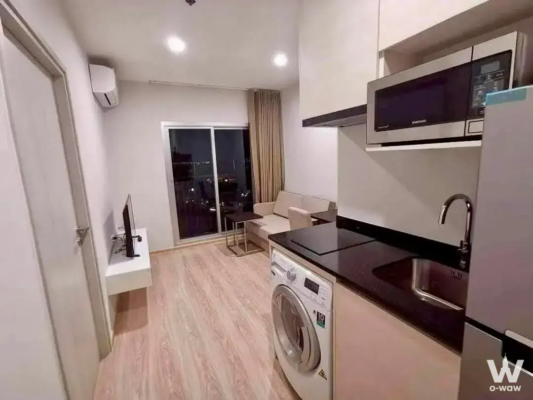 Condo with 1 bedroom for rent at Noble Revolve Ratchada 2 — photo 1 of 5