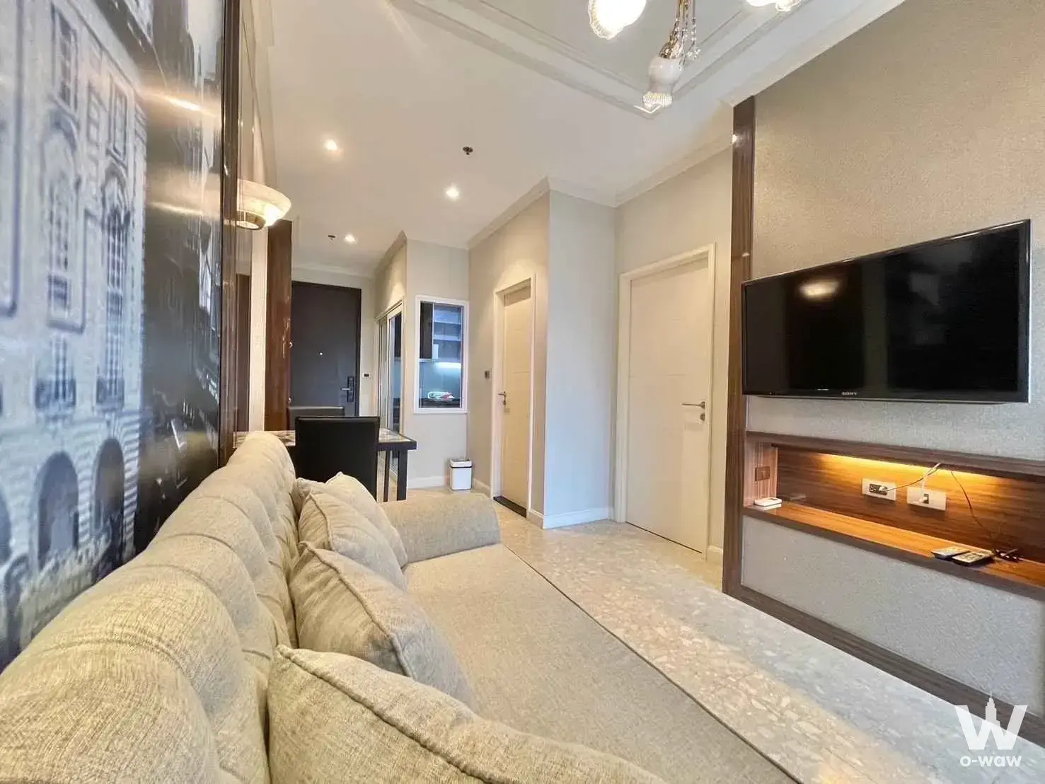 Condo with 1 bedroom for rent at The Crest Sukhumvit 34 — photo 3 of 5