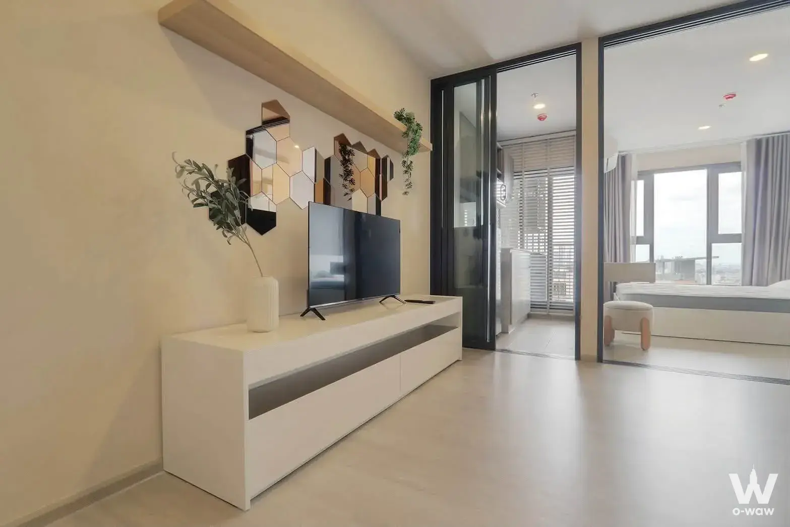 Condo with 1 bedroom for rent at Aspire Onnut Station — photo 1 of 5