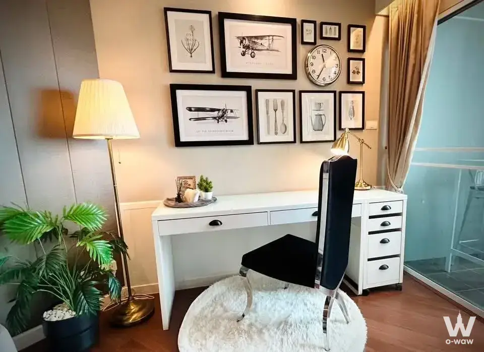 Condo with 3 bedrooms for rent at Belle Grand Rama 9 — photo 6 of 7