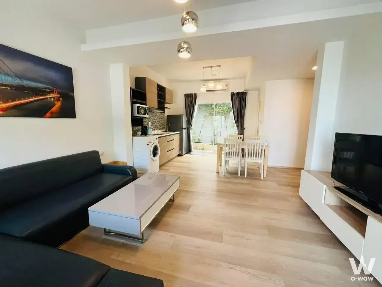 Townhouse with 2 bedrooms for rent at Indy1 Bangna Ramkhamhaeng 2 — photo 1 of 4
