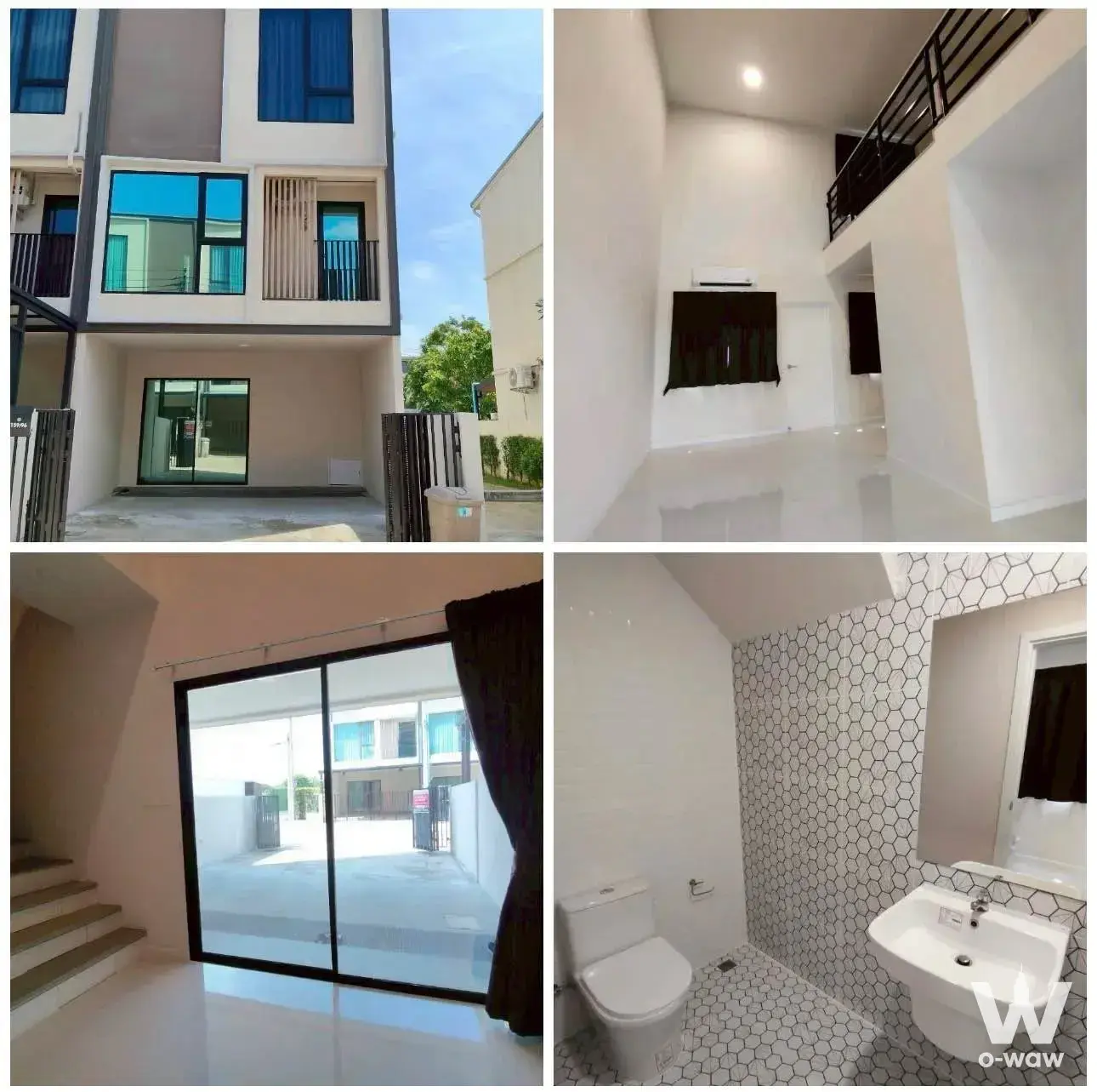 Townhouse with 2 bedrooms for rent at Altitude Kraf Bangna — photo 1 of 5